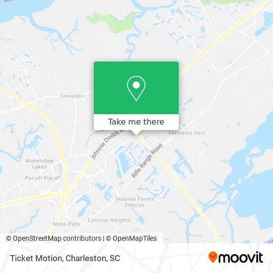 Ticket Motion map