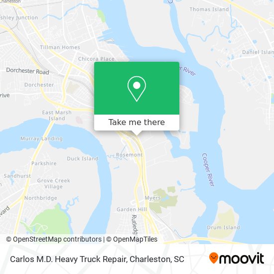 Mapa de Carlos M.D. Heavy Truck Repair