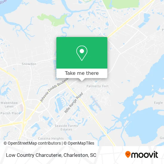 Low Country Charcuterie map