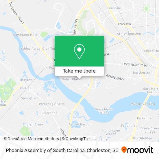 Phoenix Assembly of South Carolina map