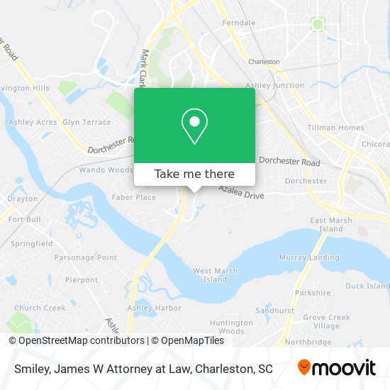 Smiley, James W Attorney at Law map