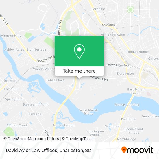 David Aylor Law Offices map