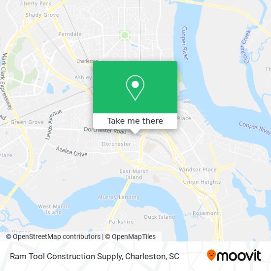 Mapa de Ram Tool Construction Supply