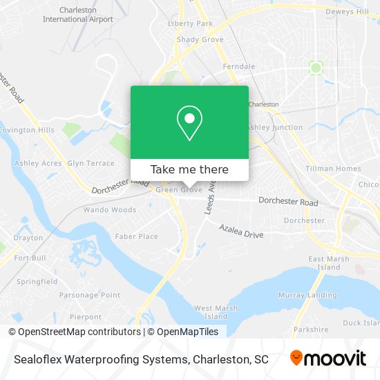 Sealoflex Waterproofing Systems map