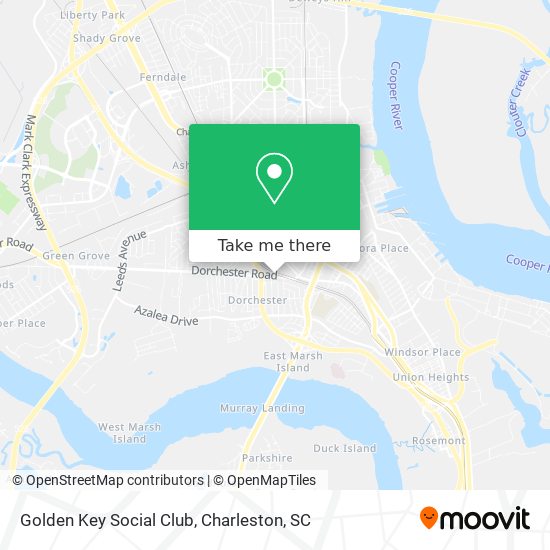 Golden Key Social Club map