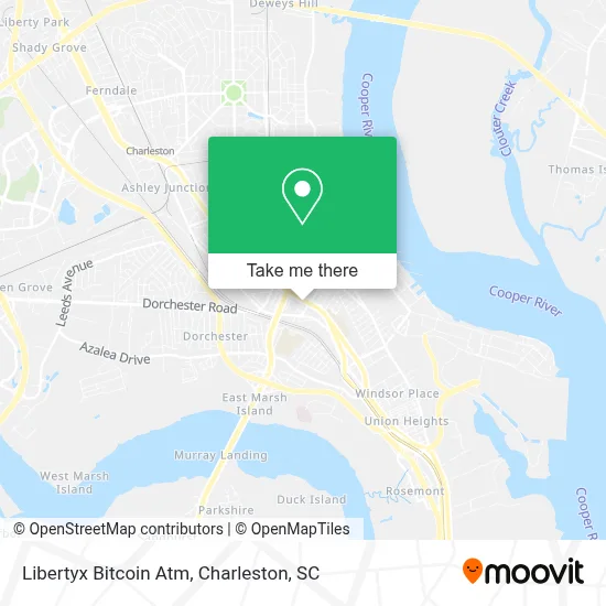 Libertyx Bitcoin Atm map