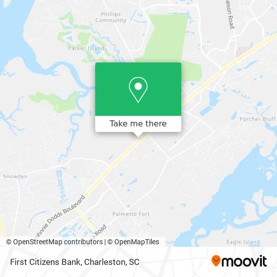 First Citizens Bank map