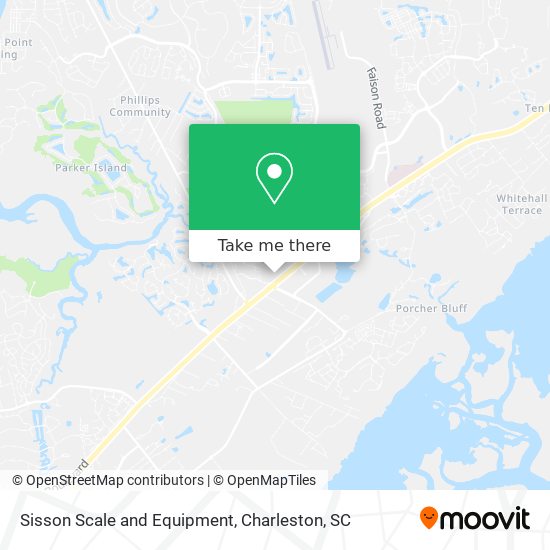Sisson Scale and Equipment map
