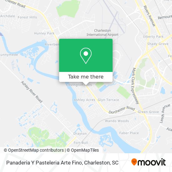 Mapa de Panaderia Y Pasteleria Arte Fino
