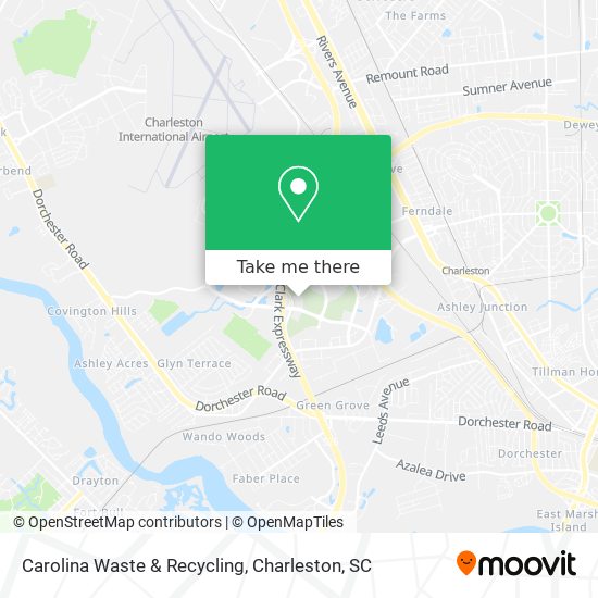 Mapa de Carolina Waste & Recycling