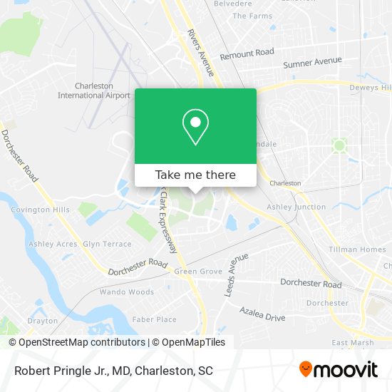 Mapa de Robert Pringle Jr., MD