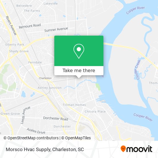 Morsco Hvac Supply map