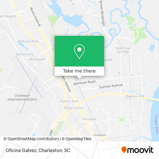 Mapa de Oficina Galvez