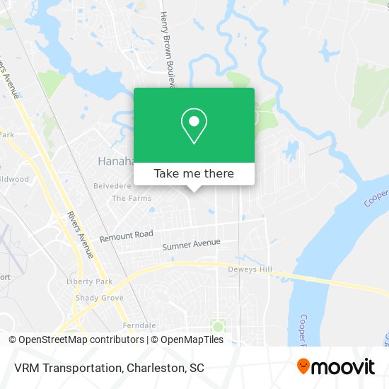VRM Transportation map