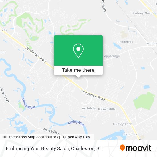 Mapa de Embracing Your Beauty Salon