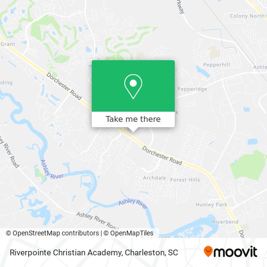 Mapa de Riverpointe Christian Academy