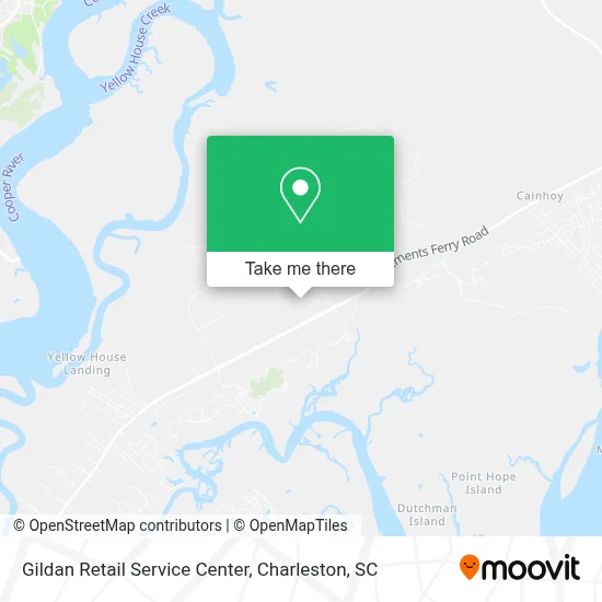 Gildan Retail Service Center map