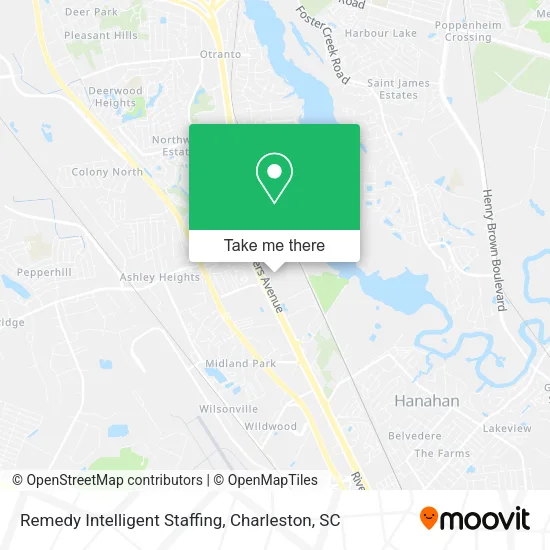 Remedy Intelligent Staffing map