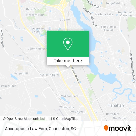 Anastopoulo Law Firm map