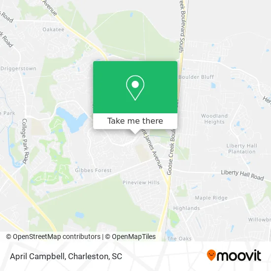 April Campbell map