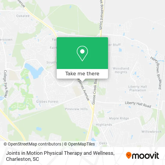 Joints in Motion Physical Therapy and Wellness map