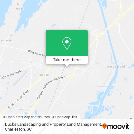 Mapa de Ducks Landscaping and Property Land Management