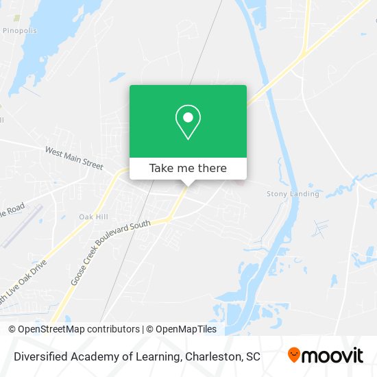 Diversified Academy of Learning map