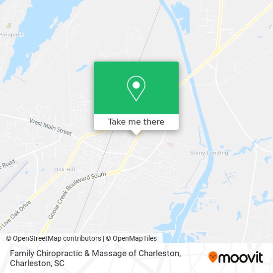 Mapa de Family Chiropractic & Massage of Charleston