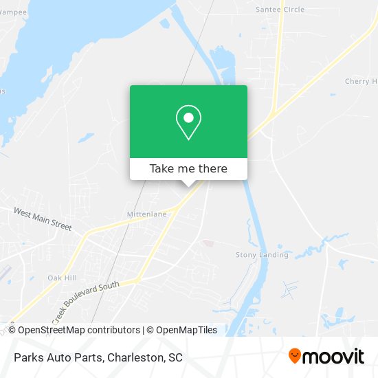 Parks Auto Parts map