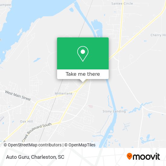 Auto Guru map