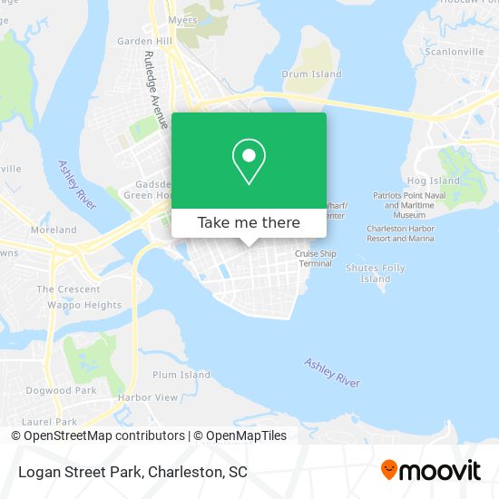 Logan Street Park map