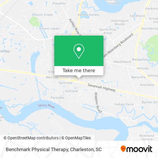 Mapa de Benchmark Physical Therapy