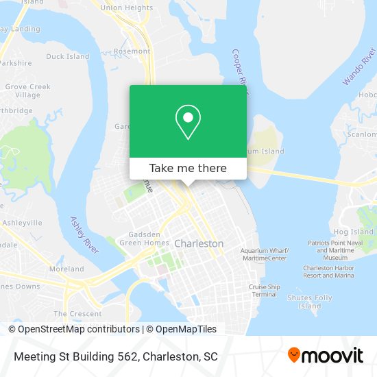 Meeting St Building 562 map