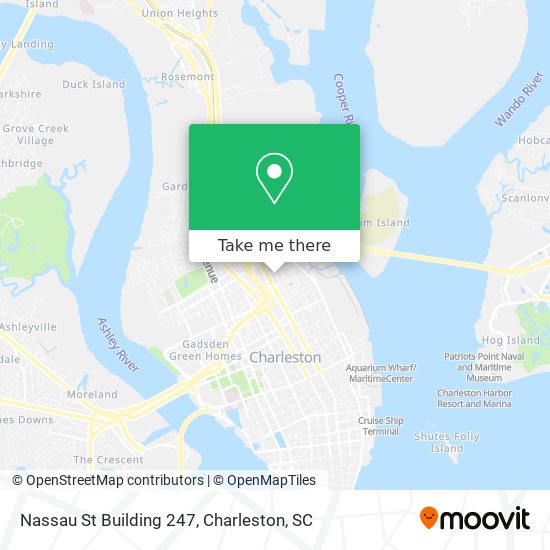 Nassau St Building 247 map