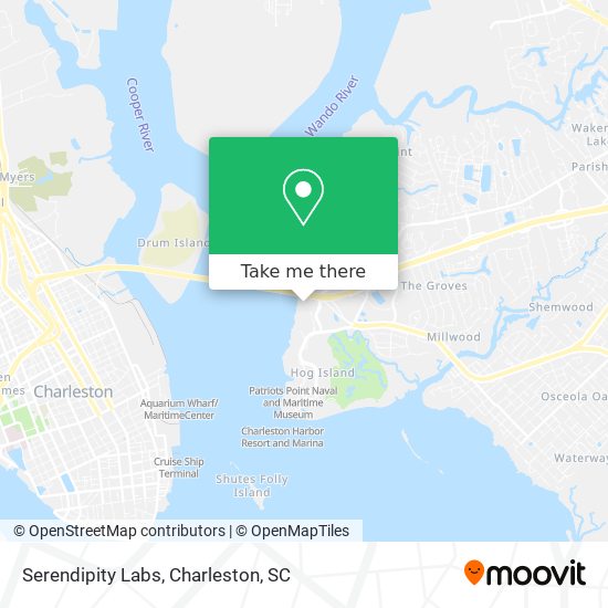 Serendipity Labs map