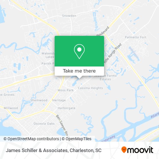 James Schiller & Associates map