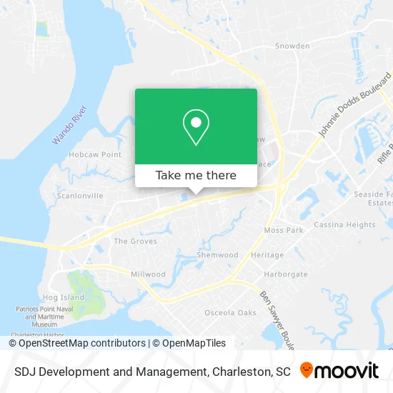 SDJ Development and Management map