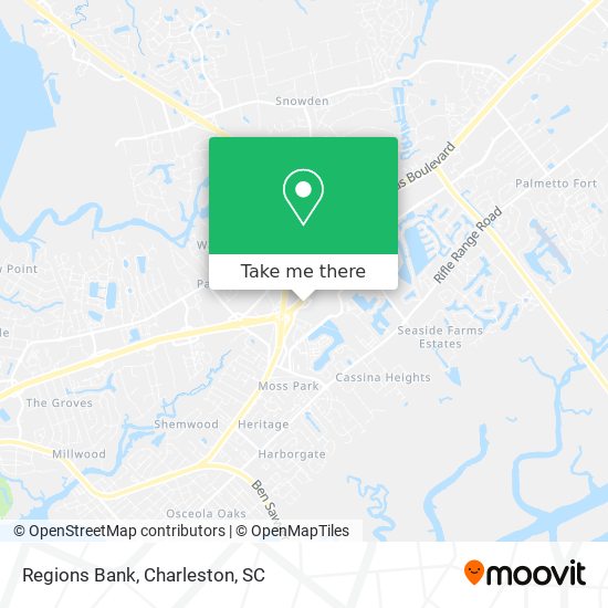 Mapa de Regions Bank