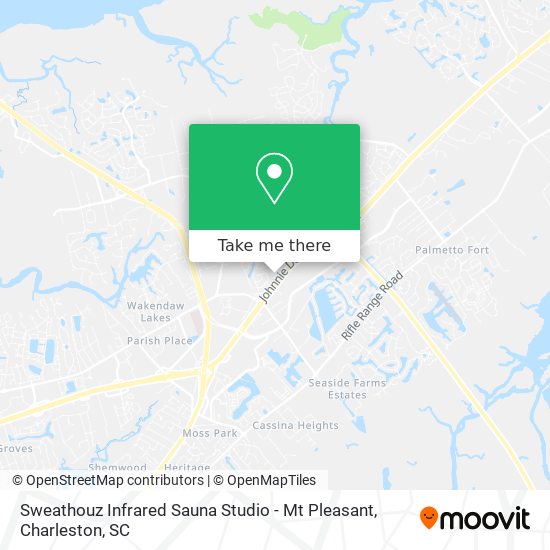 Mapa de Sweathouz Infrared Sauna Studio - Mt Pleasant