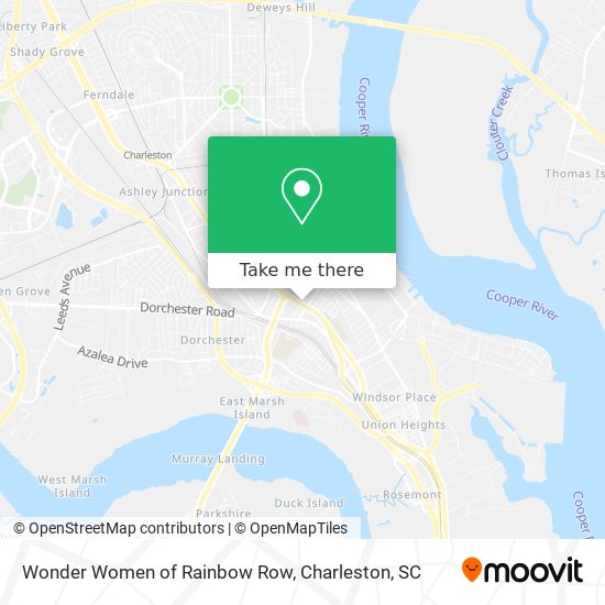 Mapa de Wonder Women of Rainbow Row