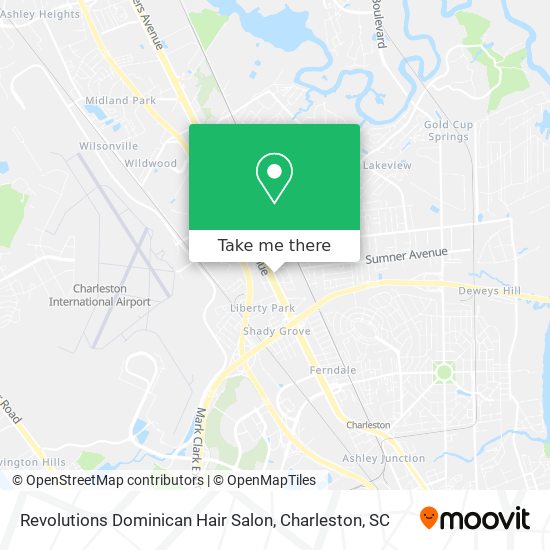 Revolutions Dominican Hair Salon map