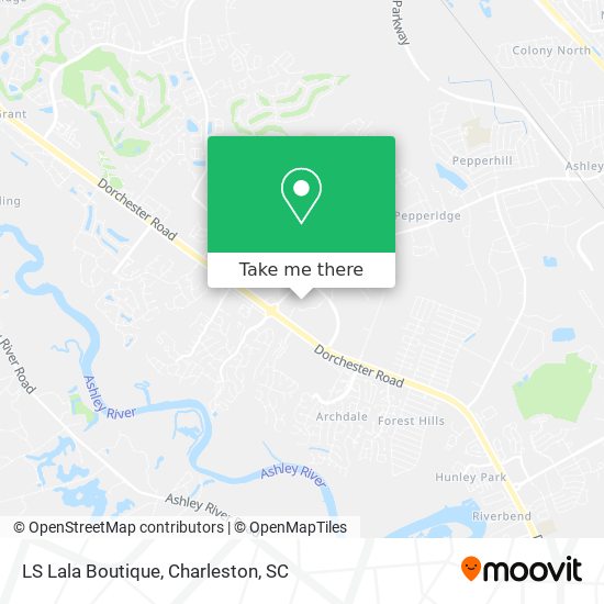 LS Lala Boutique map