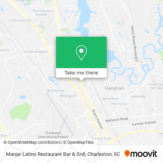 Manjar Latino Restaurant Bar & Grill map