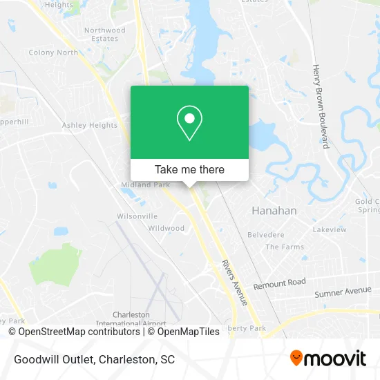 Goodwill Outlet map