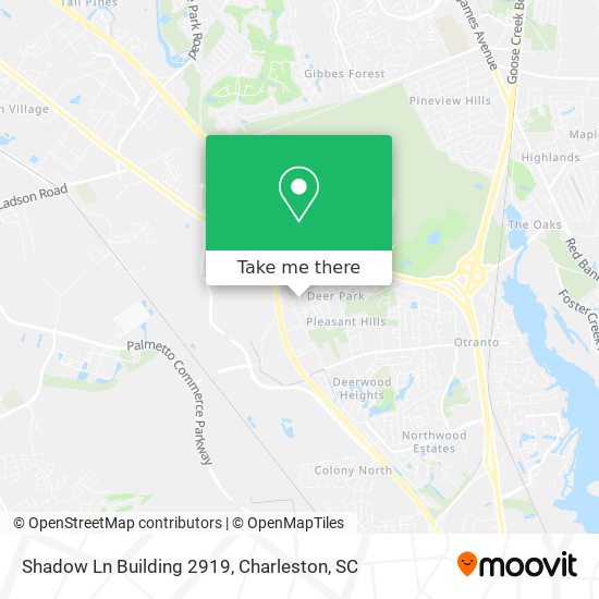 Shadow Ln Building 2919 map