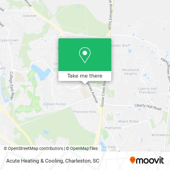 Mapa de Acute Heating & Cooling