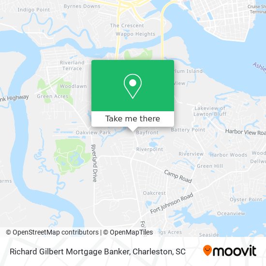 Mapa de Richard Gilbert Mortgage Banker