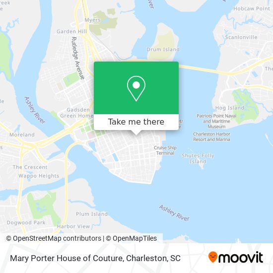 Mary Porter House of Couture map