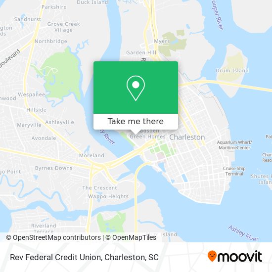 Mapa de Rev Federal Credit Union