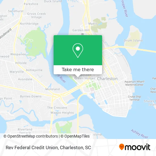 Rev Federal Credit Union map